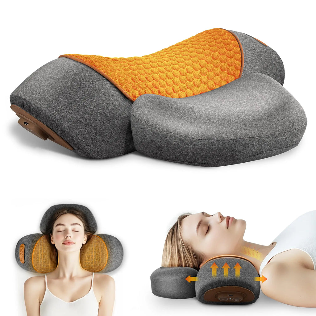 Heated Neck Massager Pillow